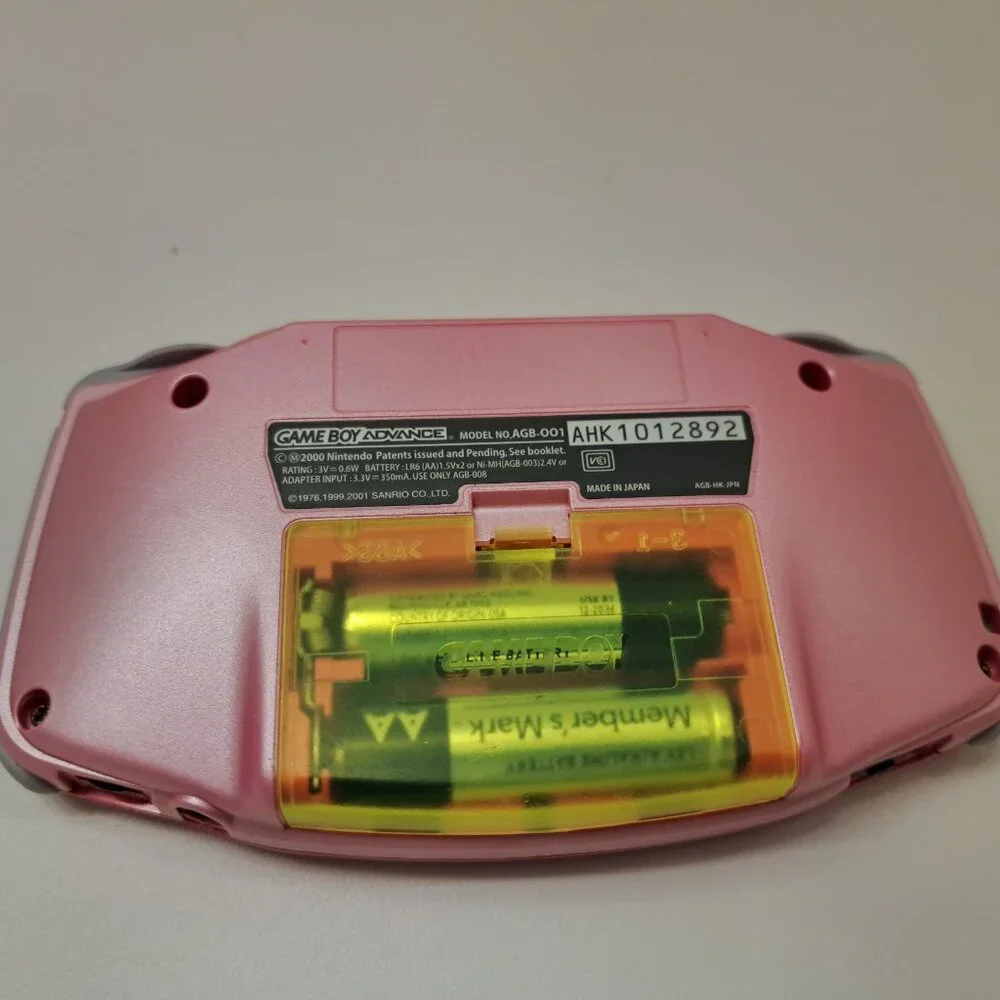 Nintendo Hello Kitty Limited Edition Game Boy Advance Console GBA